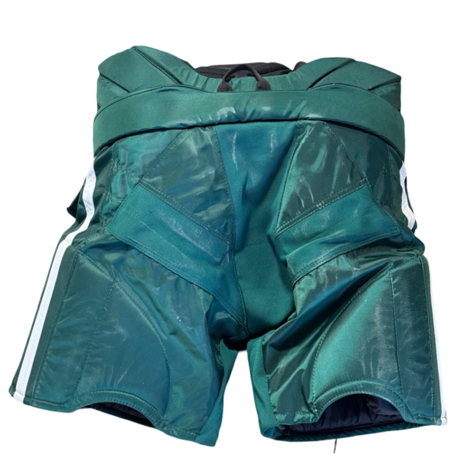 Bauer - Pantalon de gardien NCAA Pro Stock d'occasion (vert)